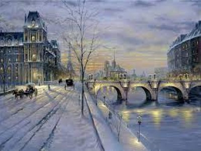 winter Paris
